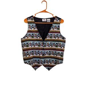 Women's Vintage Nutcracker‎ snowman Vest